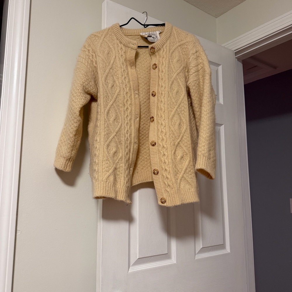 West Highland Woollens Cream Cardigan